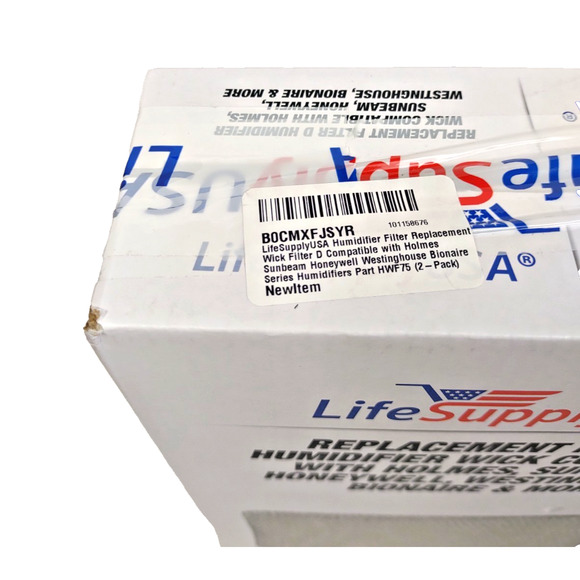 2 Pk Humidifier Filter Replacement HWF75 Wick Filter D Compatible Holmes Sunbeam - Picture 5 of 9